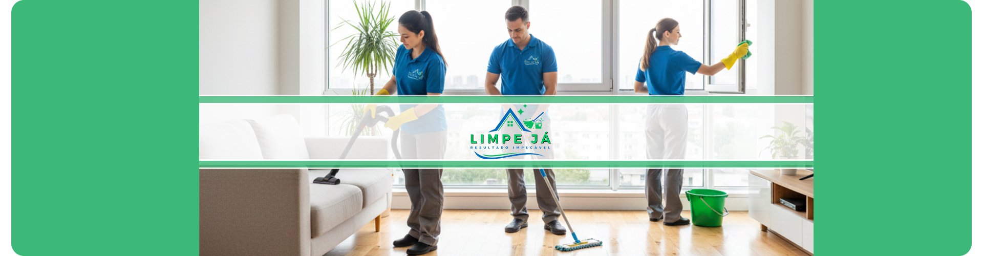 Limpe Já - Serviços de Limpeza Profissional